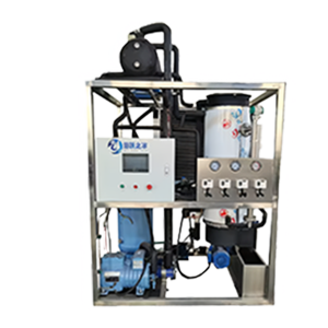 Maquina de hielo en tubo