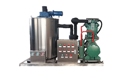 Máquina para hacer hielo en escamas con agua de mar