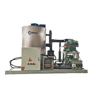 Máquina para hacer hielo en escamas con agua dulce